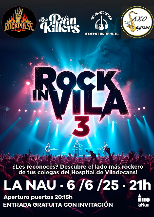 ROCK IN VILA 3 en Barcelona - Solidario Benéfico