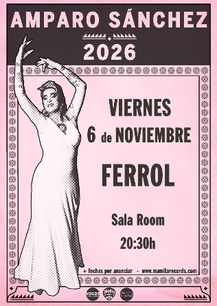 AMPARO SANCHEZ en Ferrol - concierto acústico