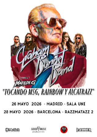 GRAHAM BONNET Band (UK) + Matilde G en Madrid