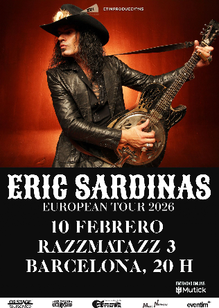 ERIC SARDINAS (USA) en Barcelona