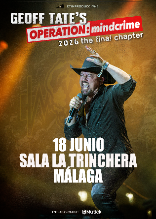 GEOFF TATE en Málaga