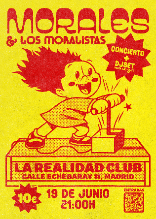 Morales & Los Moralistas (Concierto + Dj Set) en Madrid