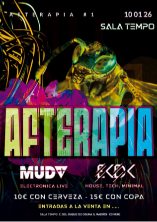 AFTERAPIA - MUD en Tempo Club - Madrid