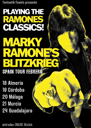 MARKY RAMONE (USA) en Málaga