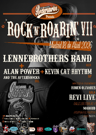 ROCK N ROARIN VII en Madrid con Lennebrothers Band y más artistas