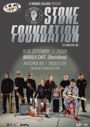 STONE FOUNDATION (UK) en Barcelona