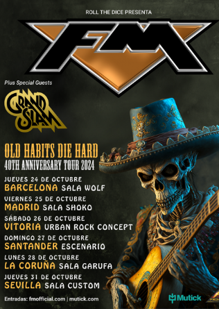 FM (UK) + Grand Slam (UK) en Barcelona 