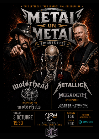 METAL on METAL: tribute Festival en Madrid