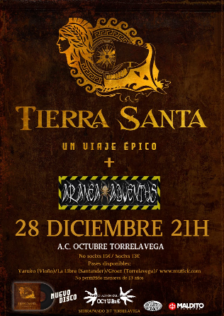 TIERRA SANTA + Aranea Adventus en Torrelavega - Cantabria  