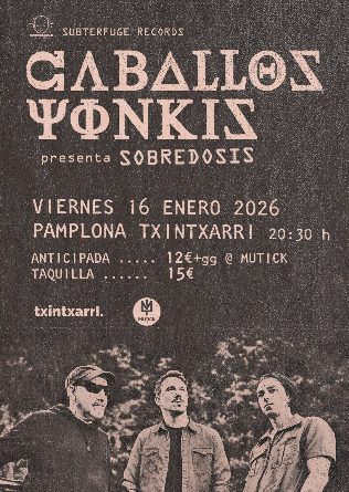 Caballos Yonkis presenta 'Sobredosis' en Pamplona