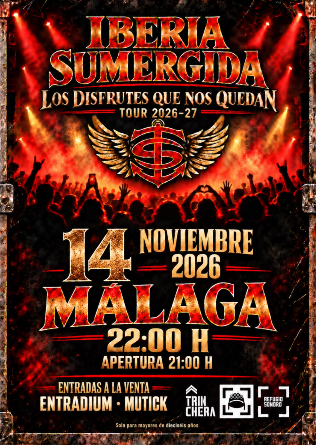 IBERIA SUMERGIDA - Tributo a Héroes del Silencio en Málaga