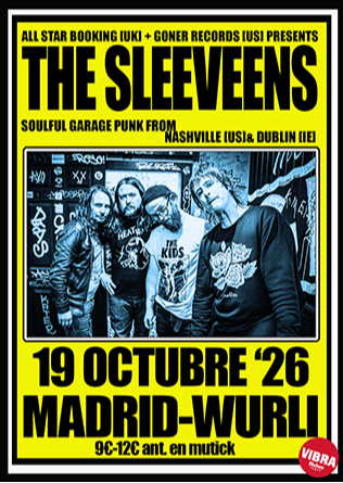 THE SLEEVEENS en Madrid 