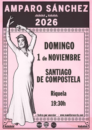 AMPARO SANCHEZ  en Santiago de Compostela - concierto acústico