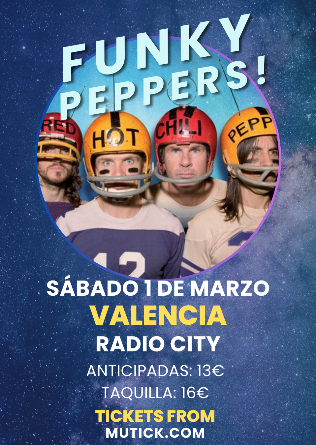 FUNKY PEPPERS TRIBUTO A RED HOT en Valencia  