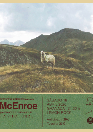 McEnroe presenta 'La vida libre' en Granada