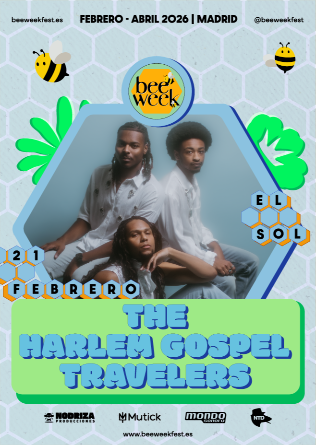 Bee Week presenta The HARLEM GOSPEL TRAVELERS en Madrid