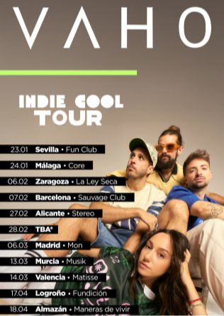 INDIE COOL TOUR x VAHO en MÁLAGA