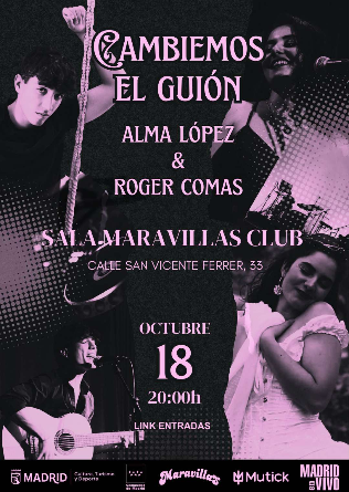 Roger Comas + Alma López en Madrid