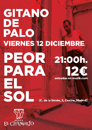 Gitano de palo en Madrid