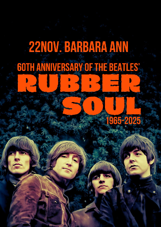 RUBBER SOUL 60TH ANNIVERSARY en Barcelona - AGOTADAS