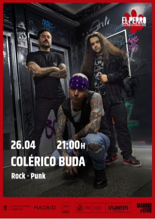 COLÉRICO BUDA - El Perro Club - Madrid