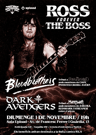 ROSS THE BOSS FOREVER (Bloodbrothers + Dark Avengers) en Barcelona