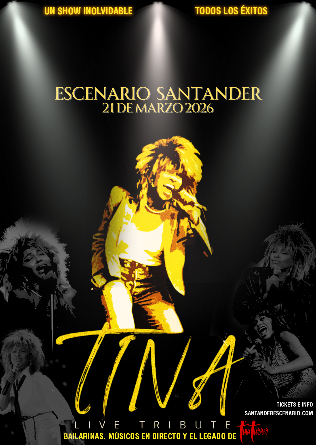 TINA, Live Tribute show Tina Turner en Escenario Santander - Cantabria