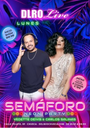 SEMAFORO NEON PARTY - 5 OCTUBRE 2026