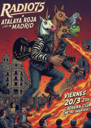 Radio 75 + Atalaya Roja en Madrid