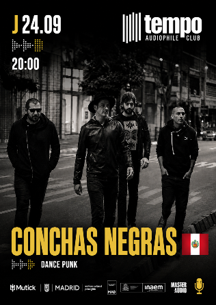 CONCHAS NEGRAS - Tempo Club - Madrid