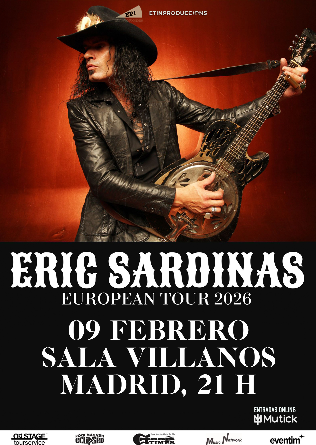 ERIC SARDINAS (USA) en Madrid