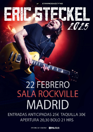 ERIC STECKEL (USA) en Madrid 