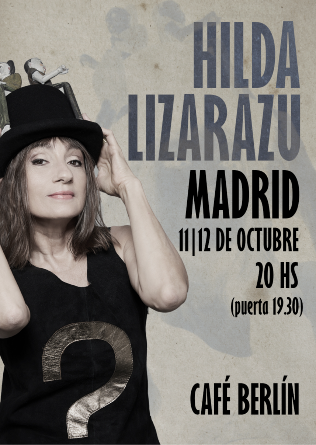 HILDA LIZARAZU (ARG) en Madrid