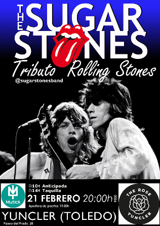 The Sugar Stones (The Rolling Stones) en The Rose Yuncler - Toledo