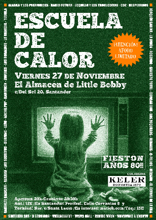 ESCUELA DE CALOR en Santander - Cantabria - 27 NOV