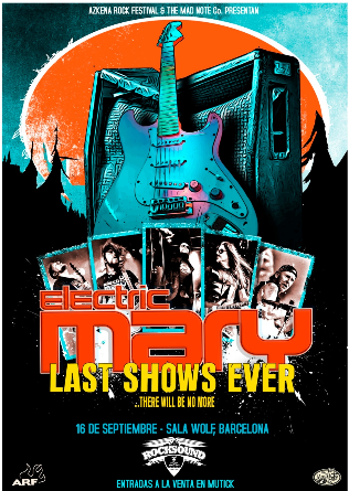 ELECTRIC MARY en Barcelona - GIRA DESPEDIDA