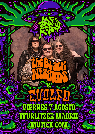 Mad Psych Fest: THE BLACK WIZARDS + EVOLFO en Madrid