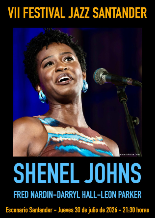 VII FESTIVAL de JAZZ de SANTANDER - Cantabria - SHENEL JOHNS (USA) and The Fred Nartin Trio