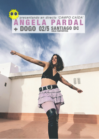 Angela Pardal + Dogo en Santiago de Compostela