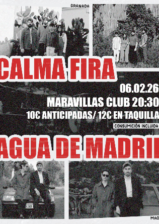 Agua de Madrid + Calma Fira en Madrid