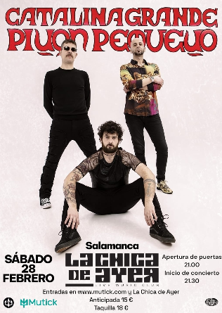 CATALINA GRANDE PIÑON PEQUEÑO en Salamanca