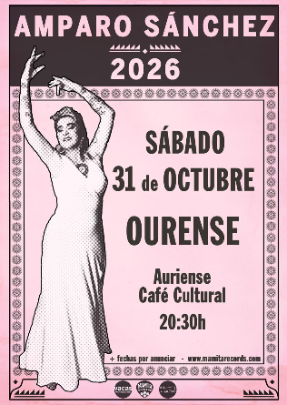 AMPARO SANCHEZ en Ourense - concierto acústico