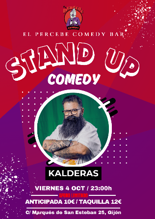 Noche de Comedia con Kalderas en Gijón 