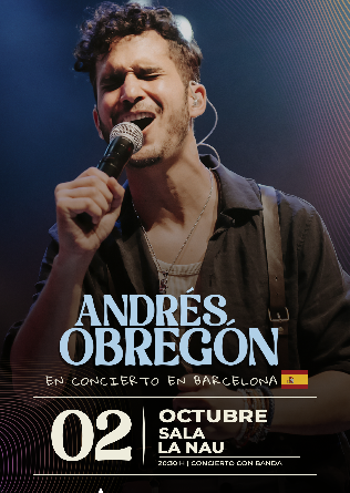 ANDRES OBREGON con banda en Barcelona 