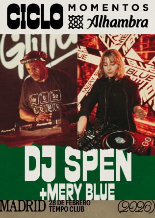 DJ SPEN (USA)  + MERY BLUE - Tempo Club - Madrid