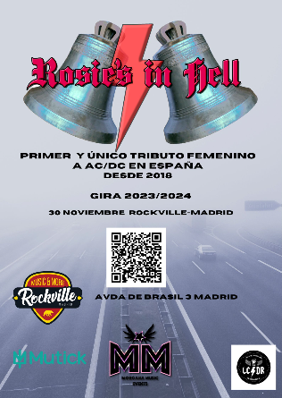 ROSIES IN HELL tributo femenino a AC/DC en Madrid