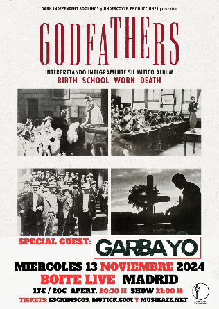 The GODFATHERS (UK) + Garbayo en Madrid