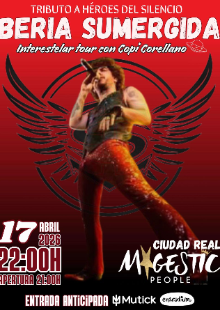 IBERIA SUMERGIDA - Tributo a Héroes del Silencio en Ciudad Real