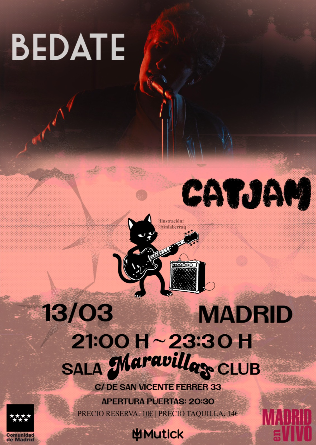 CatJam + Bedate en Madrid