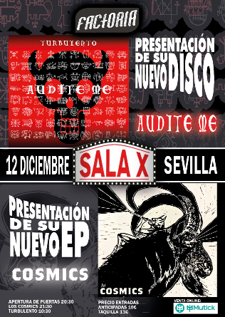 TURBULENTO + Los Cósmics en Sevilla